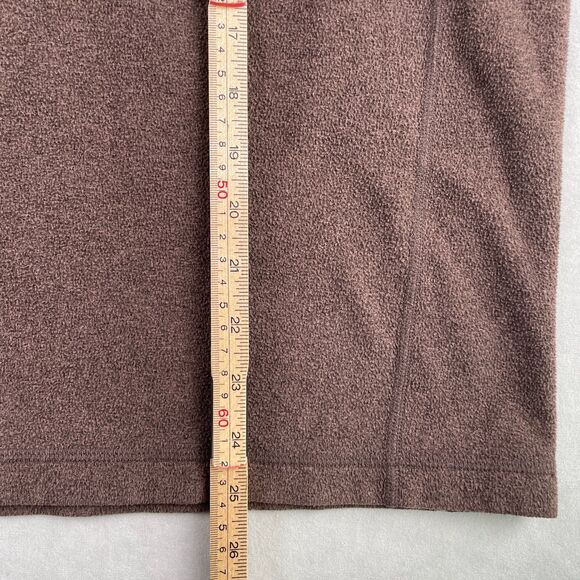 North‎ Face Pullover Mens M Brown Fleece Quarter Zip Gorp Outdoor Jacket Hiking - Picture 12 of 12